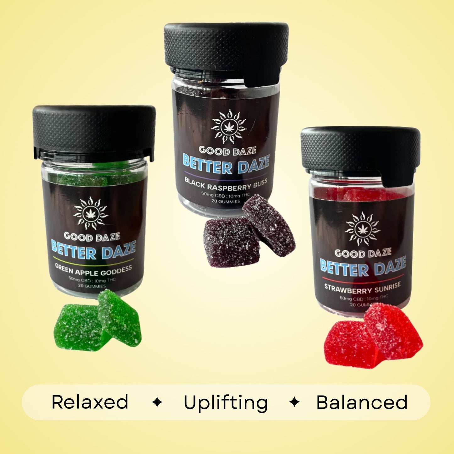 Better Daze Gummies - 60mg each | 20 count