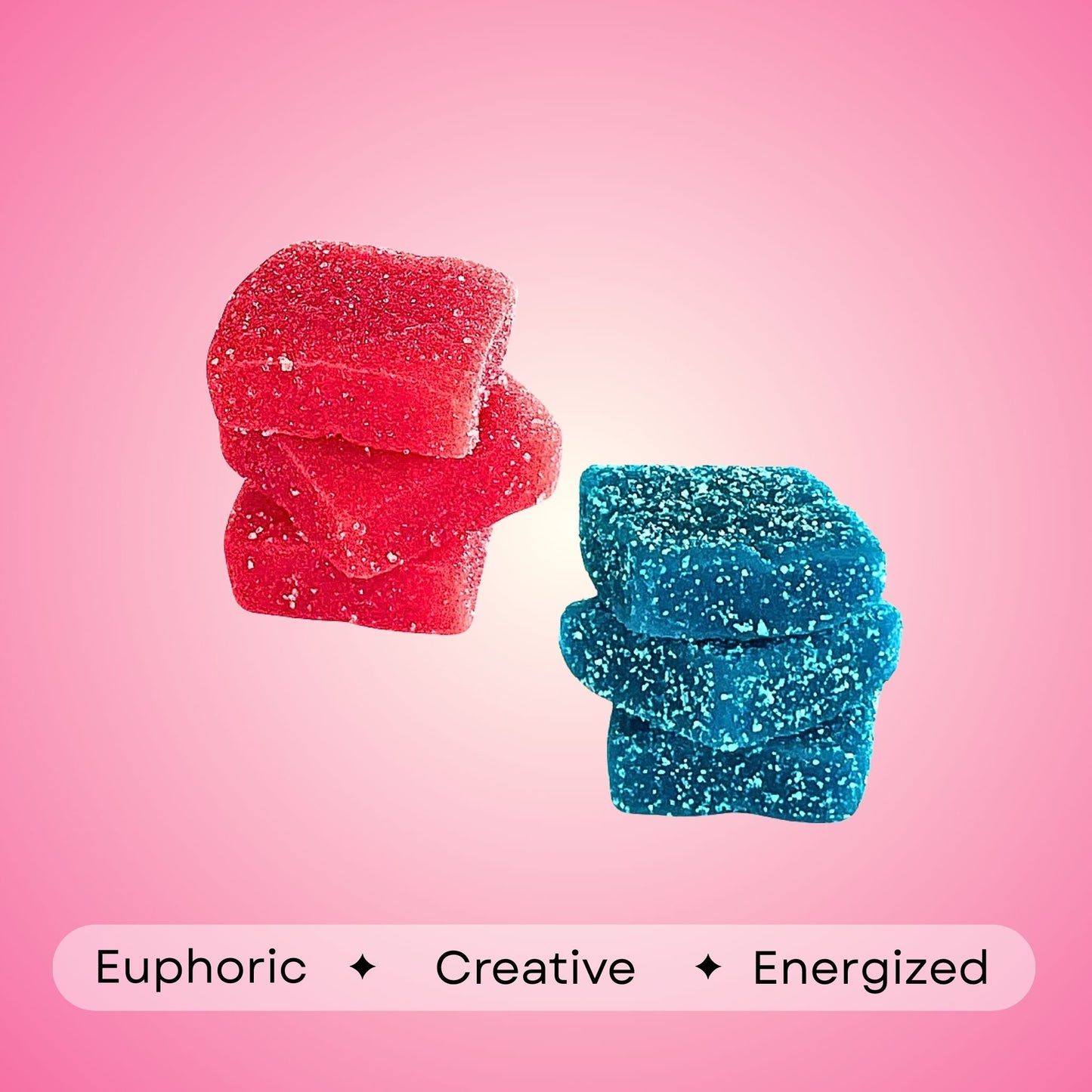 Euphoria Gummies - 200mg each | 5000mg total | 25 count
