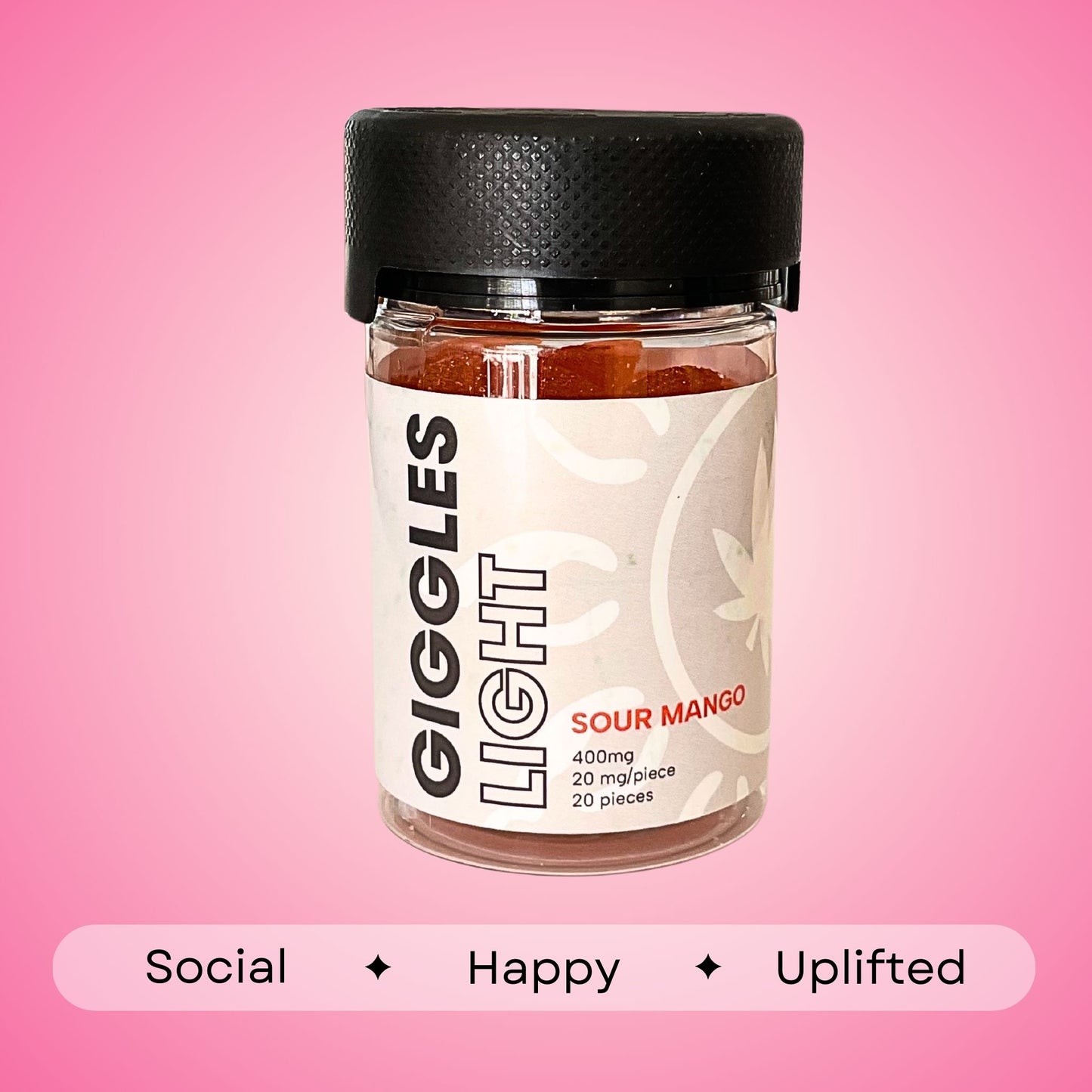 Giggle Light Gummies - 20mg each | 20 count
