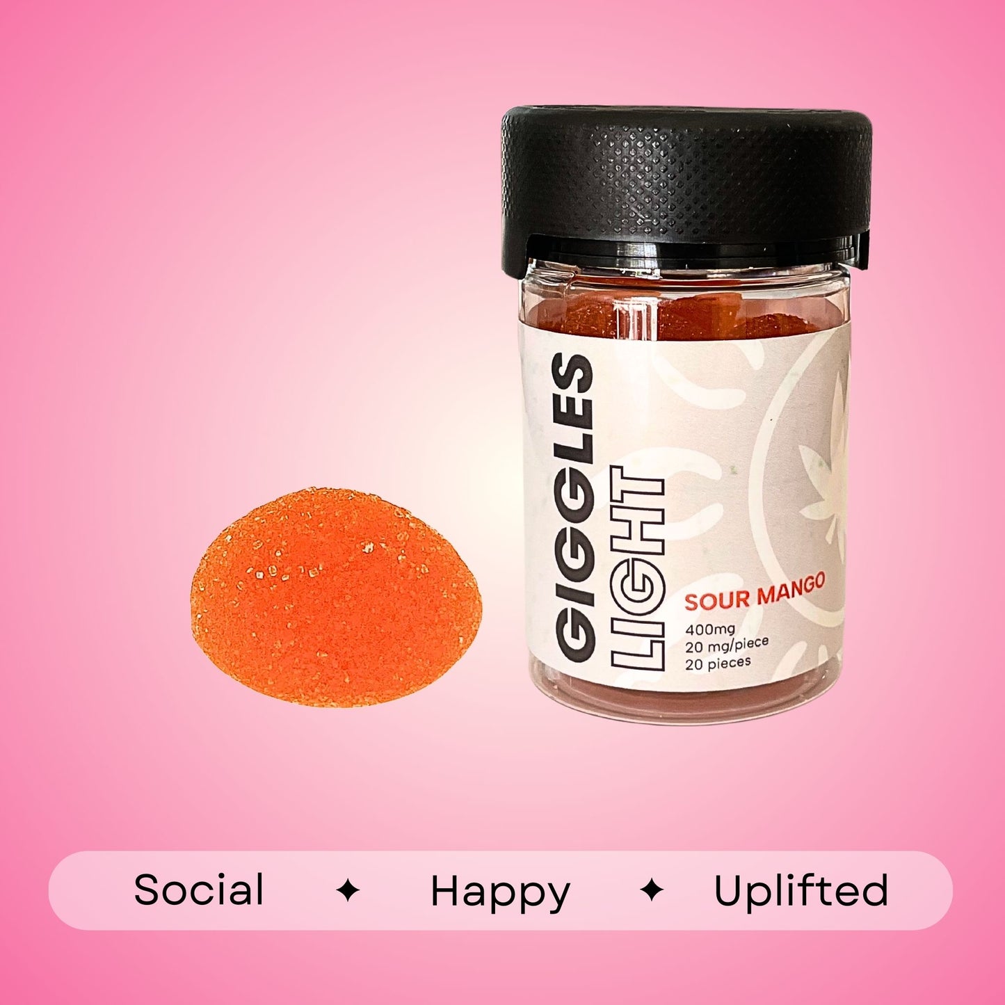 Giggle Light Gummies - 20mg each | 20 count