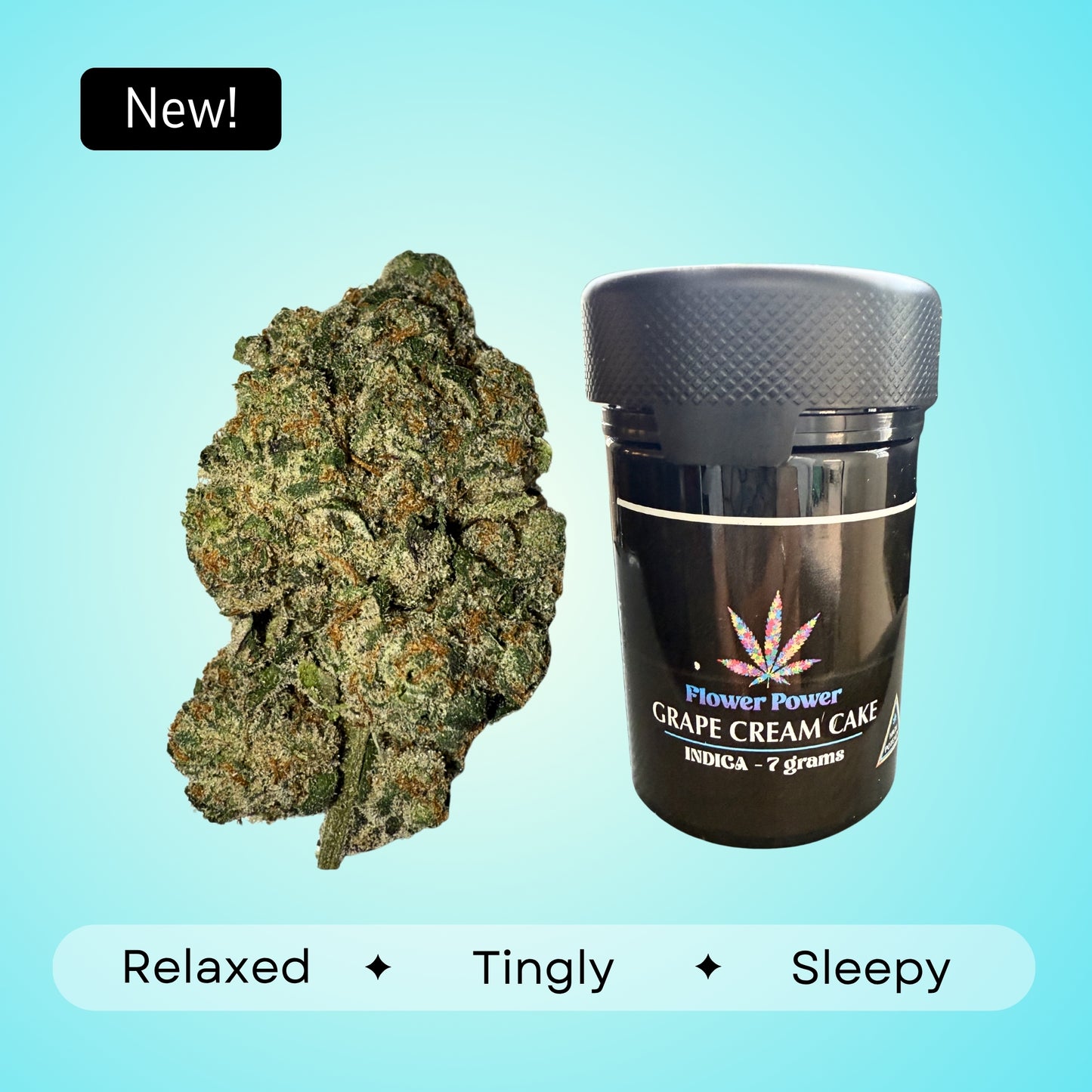 Grape Cream Cake- Indica- 35.04%
