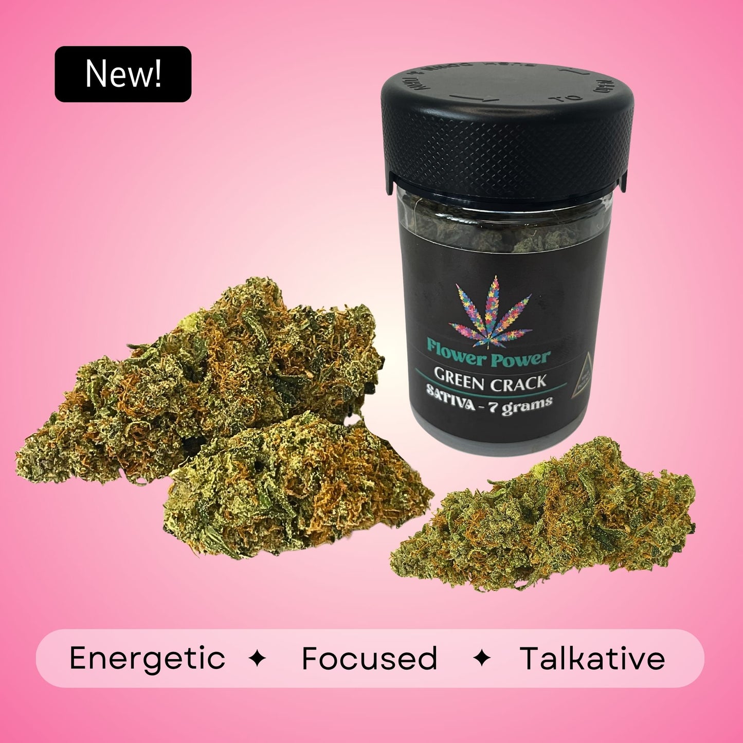 Green Crack- Sativa - 29.53%