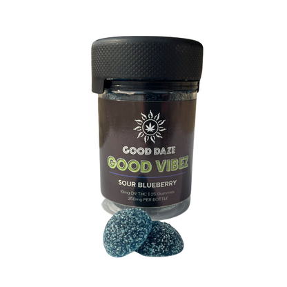 GoodVibez Sour Blueberry Edible
No Med Card Needed