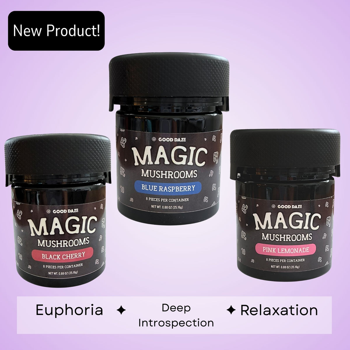 Magic Mushrooms- Euphoria Gummies