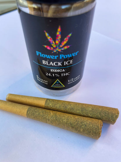 Black Ice Indica Prerolls
No Med Card Needed