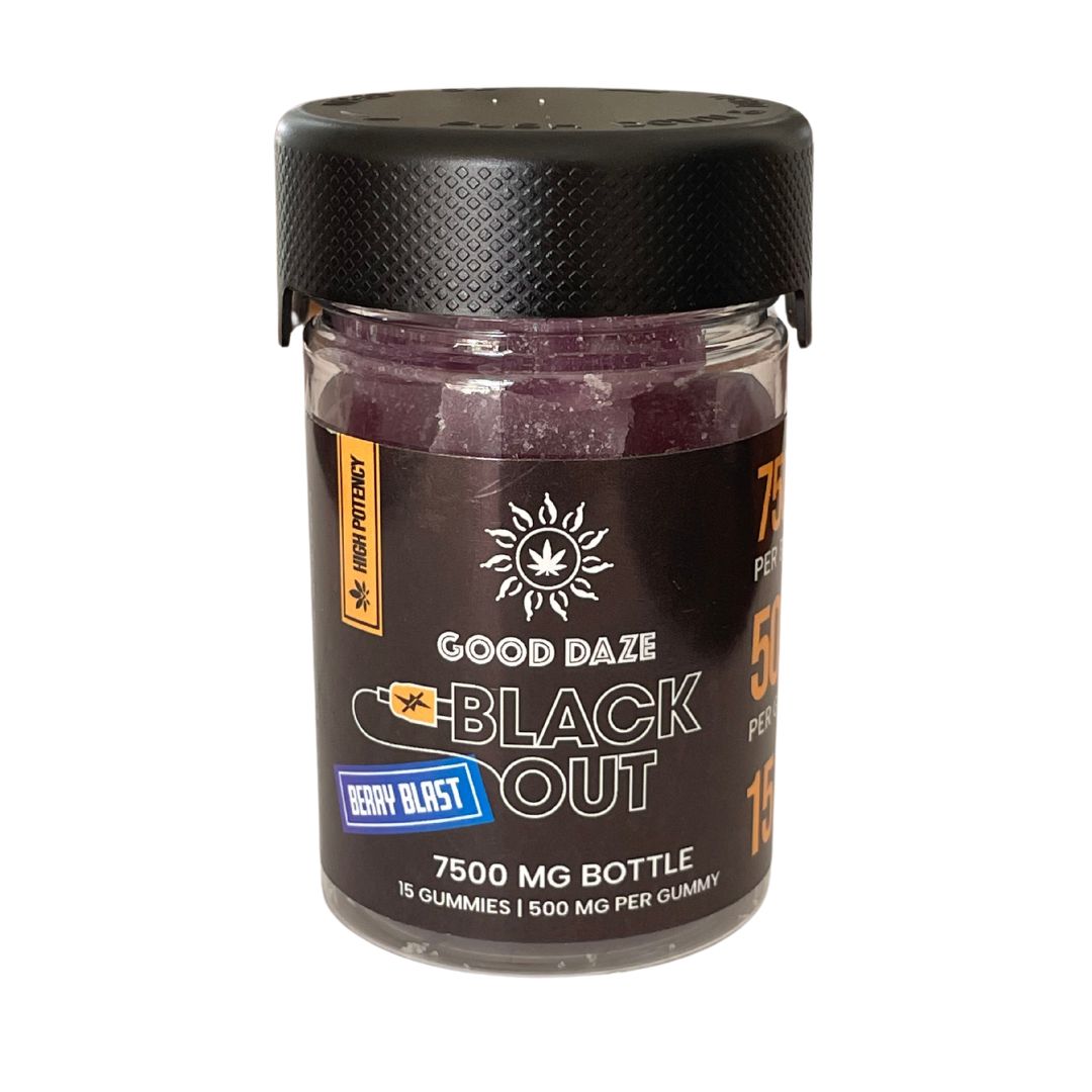 Black Out Berry Blast Gummy
No Med Card Needed