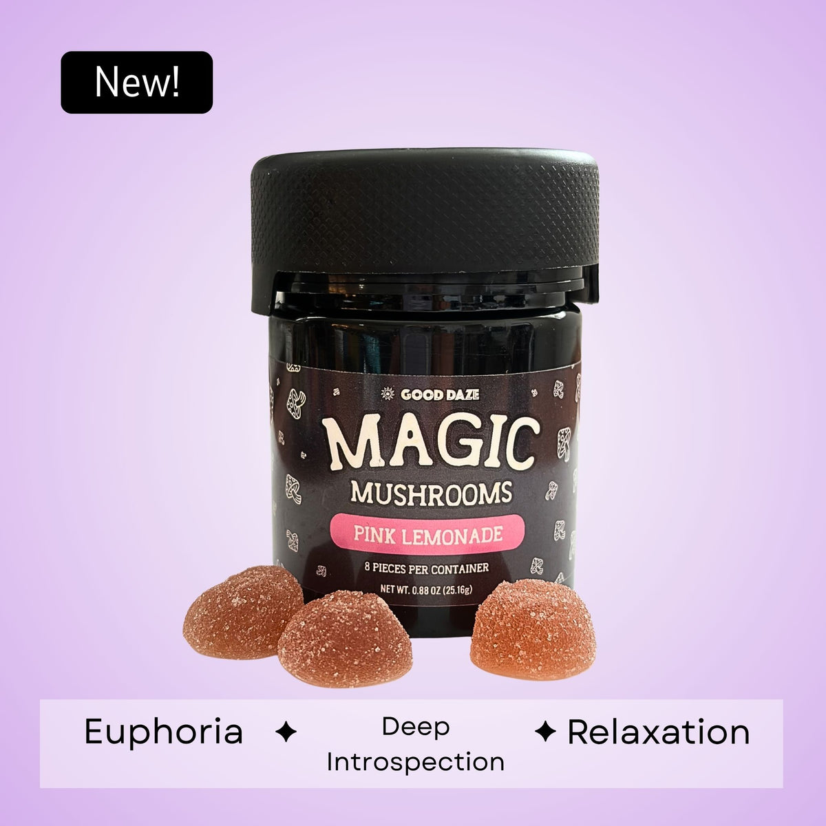 Magic Mushrooms- Euphoria Gummies