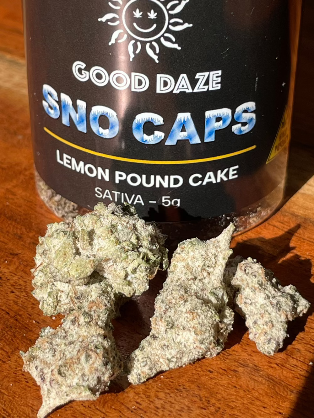 Sno Caps Lemon Pound Cake Sativa THCA
No Med Card Needed