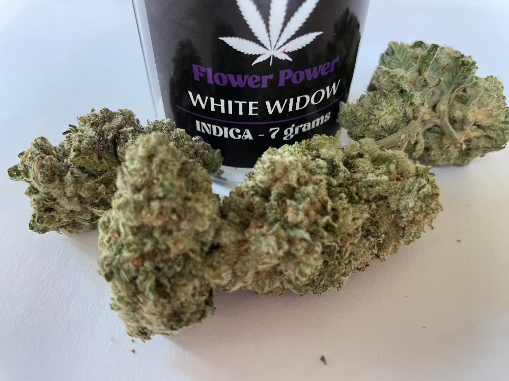 Indica White Widow Flower